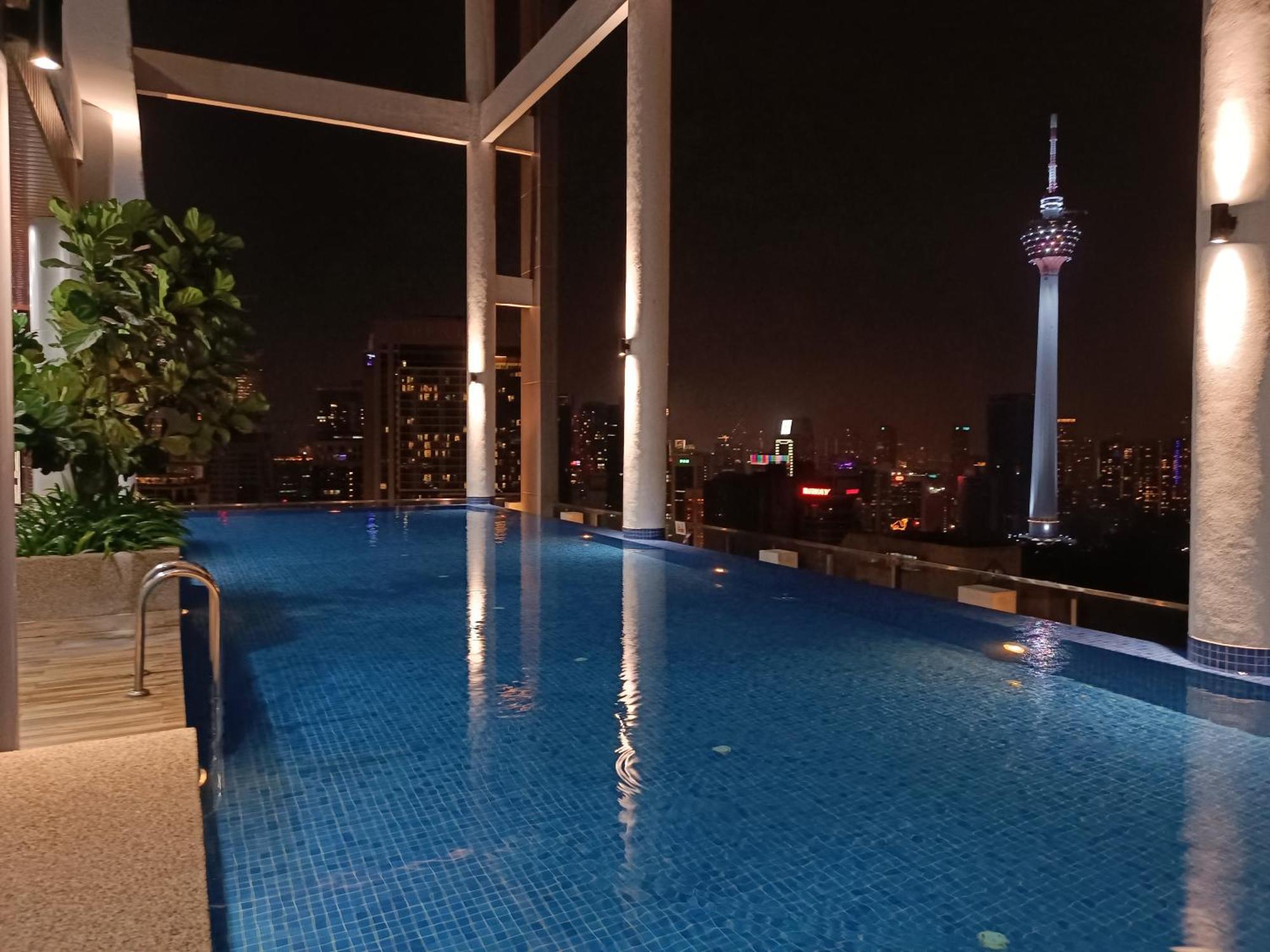 Cl 30A Super Kl View Infinity Pool Klcc Apartment Kuala Lumpur Exterior photo